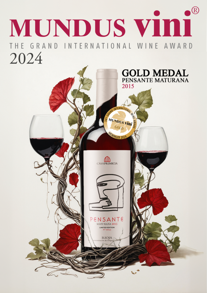 Pensante Maturana 2015 gold medal Mundus Vini Spring Tasting 2024